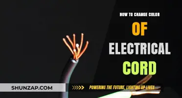 Customizing Electrical Cords: Changing Colors, Adding Style