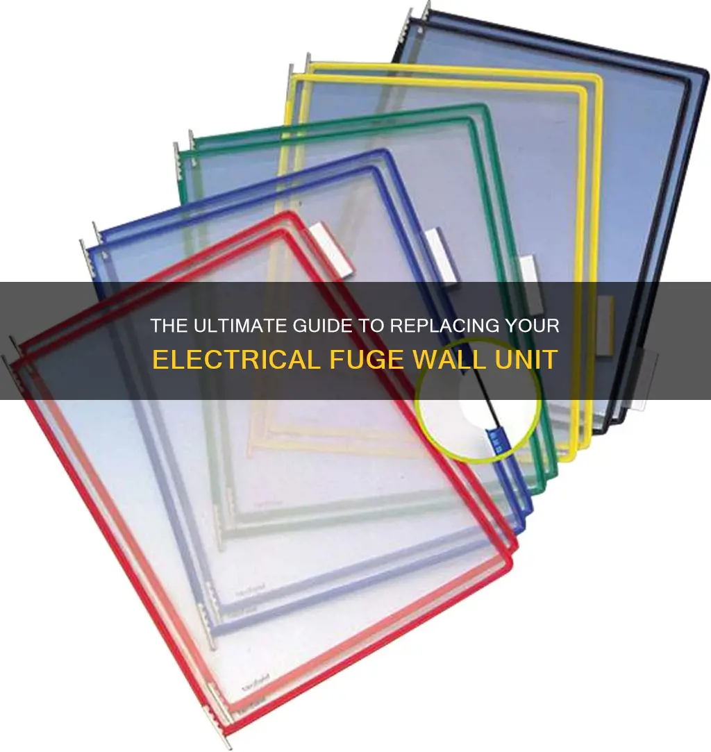 how to change electrical fuge wall unit