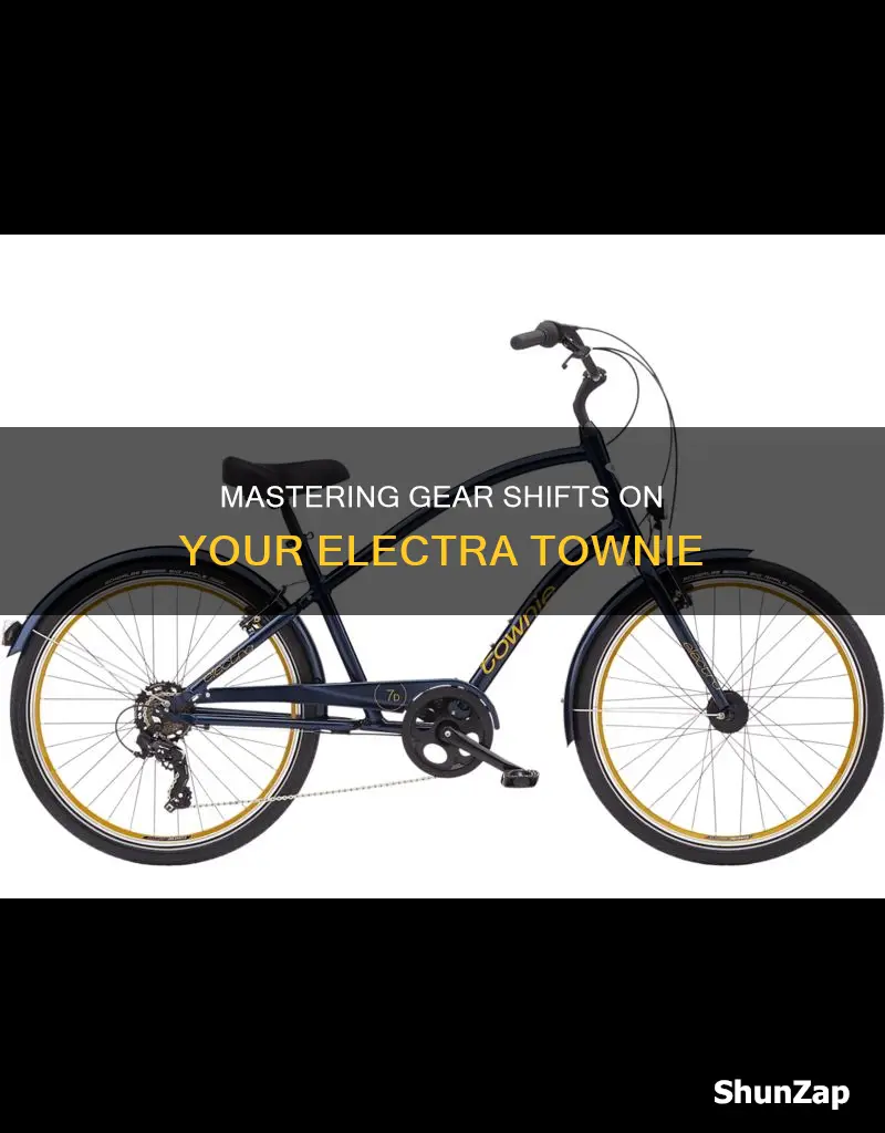 how to change gears on electra townie