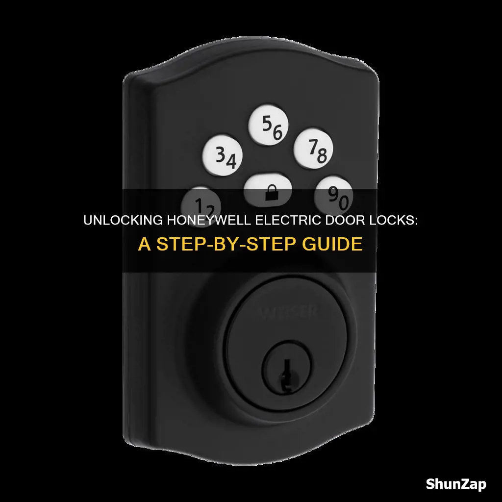 how to change honeywell electric door lock