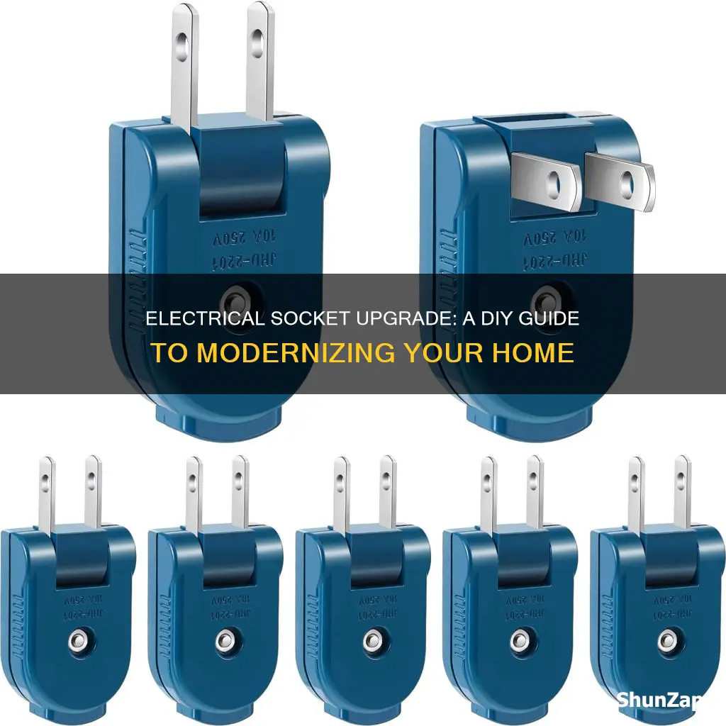 how to change out old electrical sockets