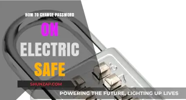 Electric Safe Password: Quick Reset and Change Guide