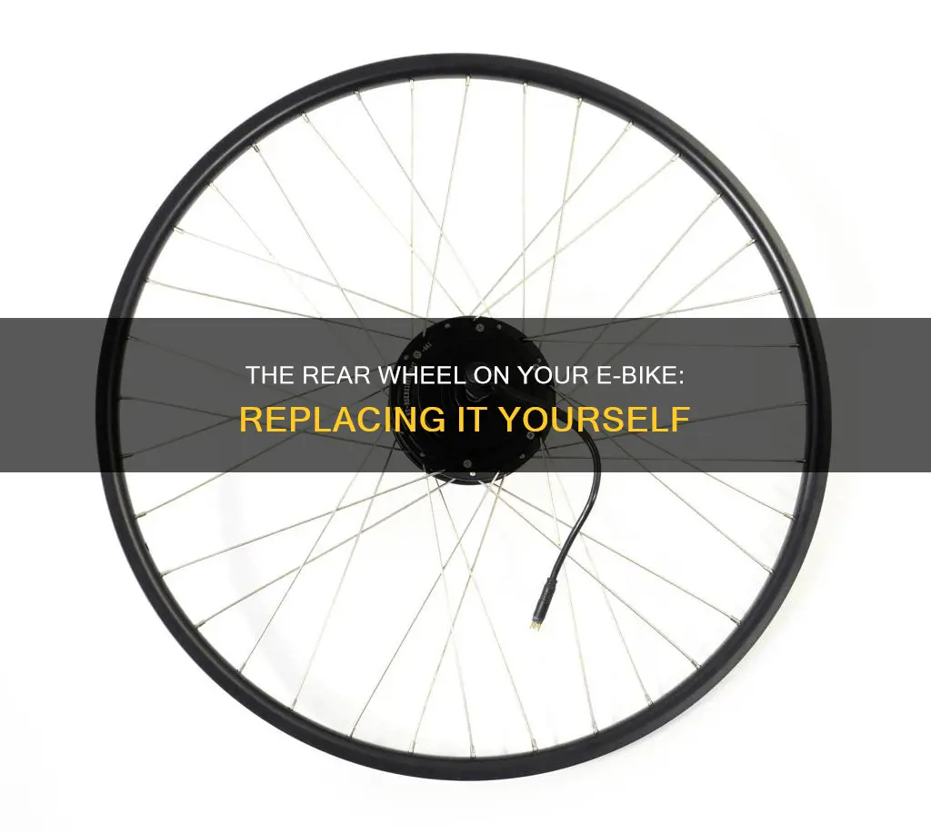 how to change rear wheel on electric bike