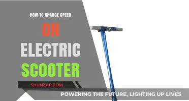 Adjusting Your Electric Scooter Speed: A Quick Guide