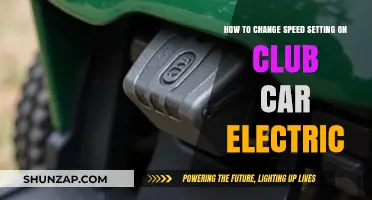 Mastering Your Club Car: Adjusting Electric Golf Cart Speed Settings