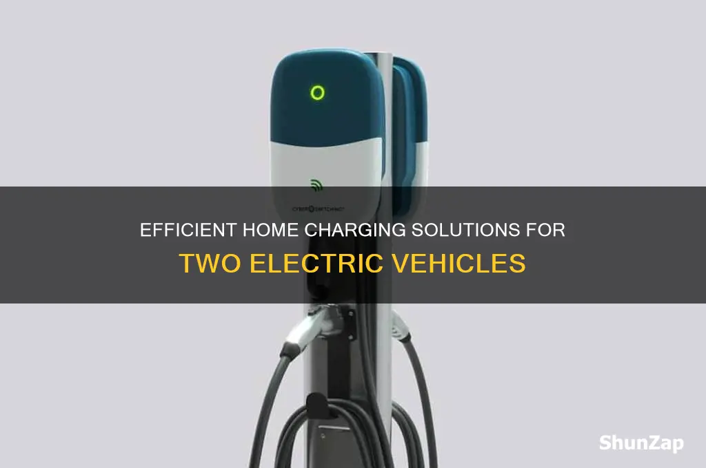 how to charge 2 electric cars at home