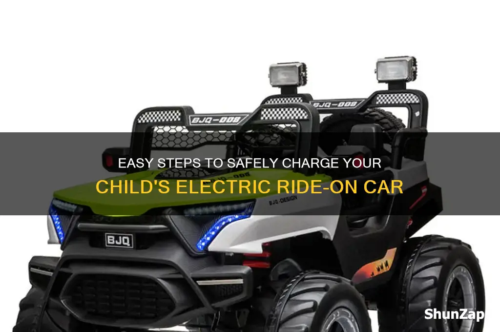 how to charge a child