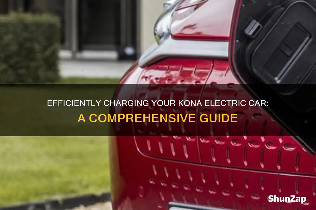 how to charge a kona electric car
