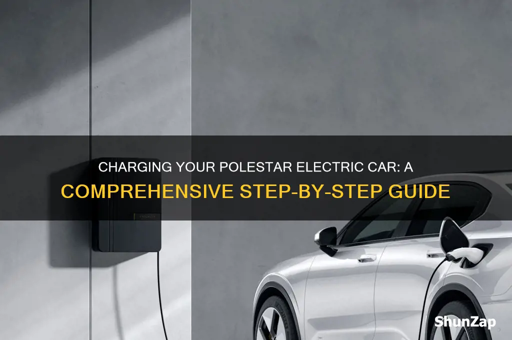 how to charge a polestar electric car