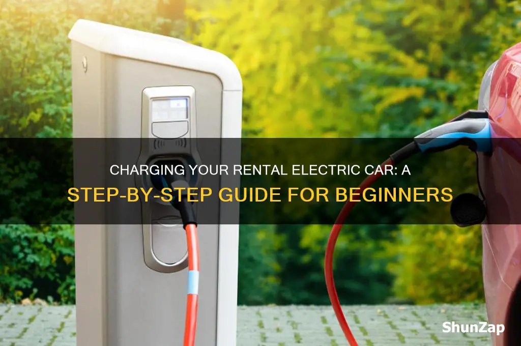 how to charge a rental electric car