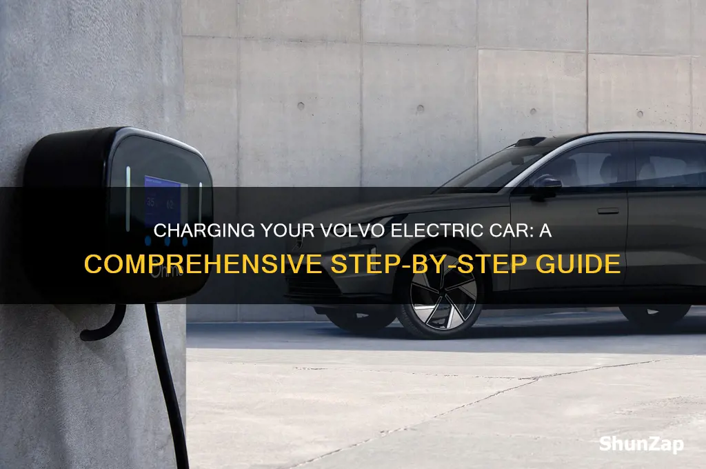 how to charge a volvo electric car