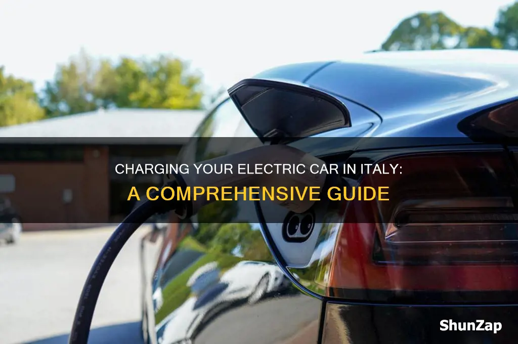 how to charge an electric car in italy
