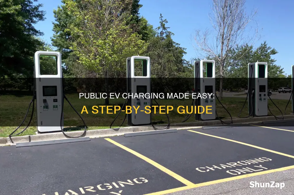 how to charge an electric car in public