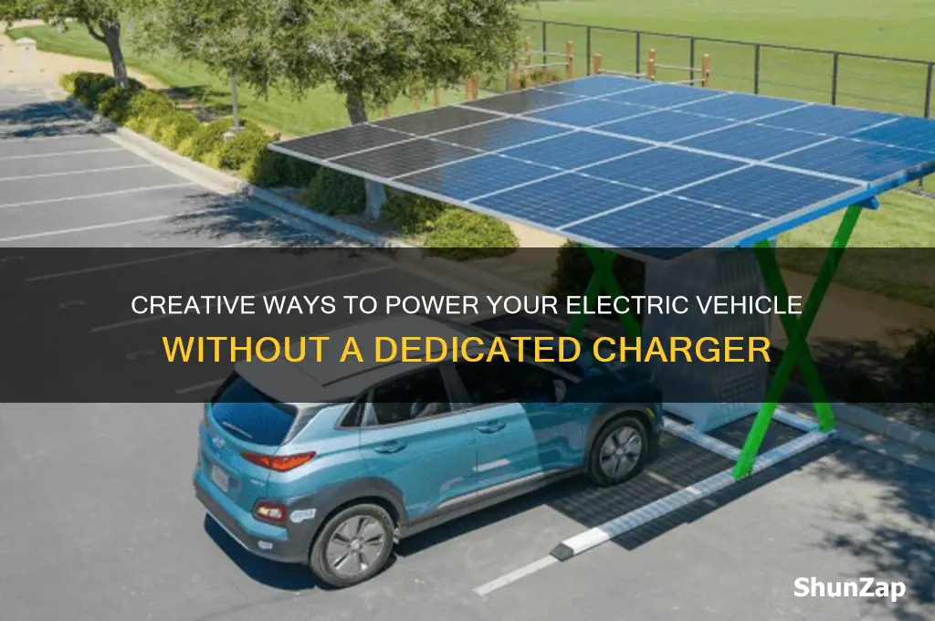 how to charge an electric car without a charger