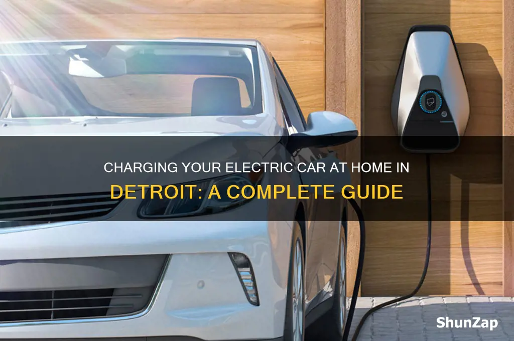 how to charge electric car at home detroit mi