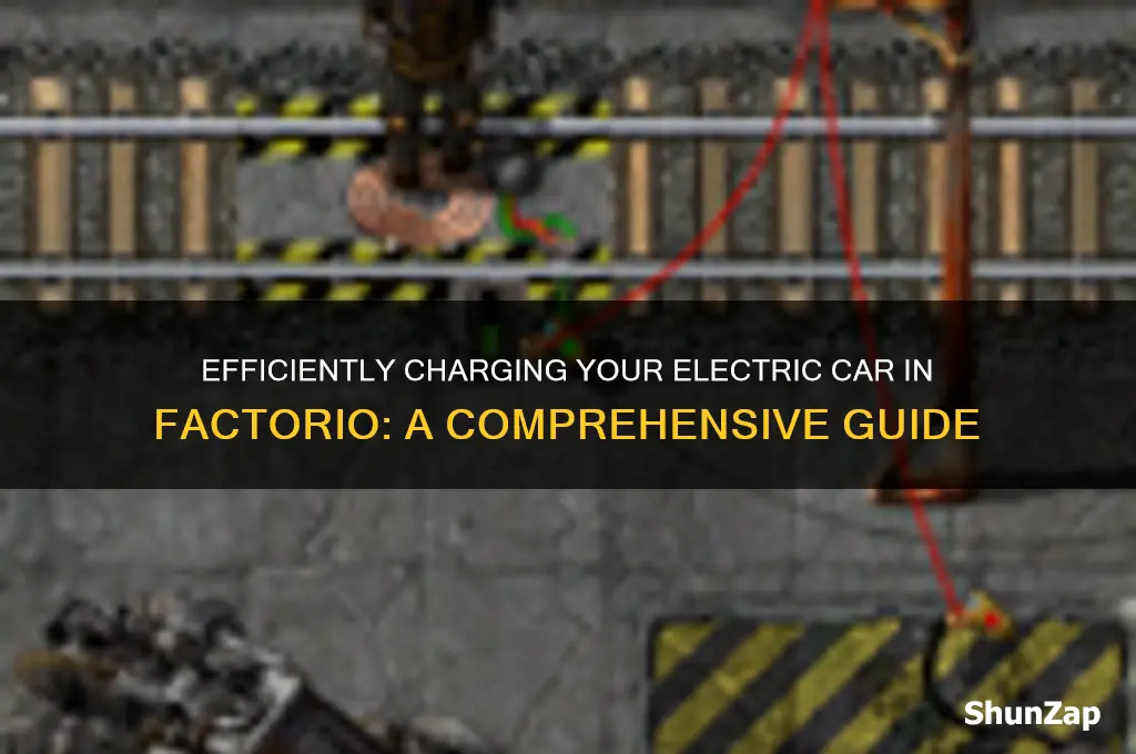 how to charge electric car factorio
