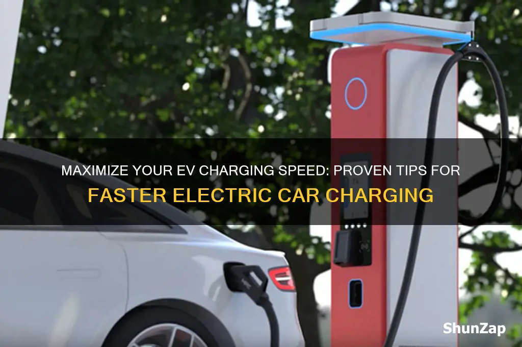 how to charge electric car faster