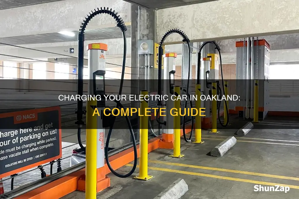 how to charge electric car oakland
