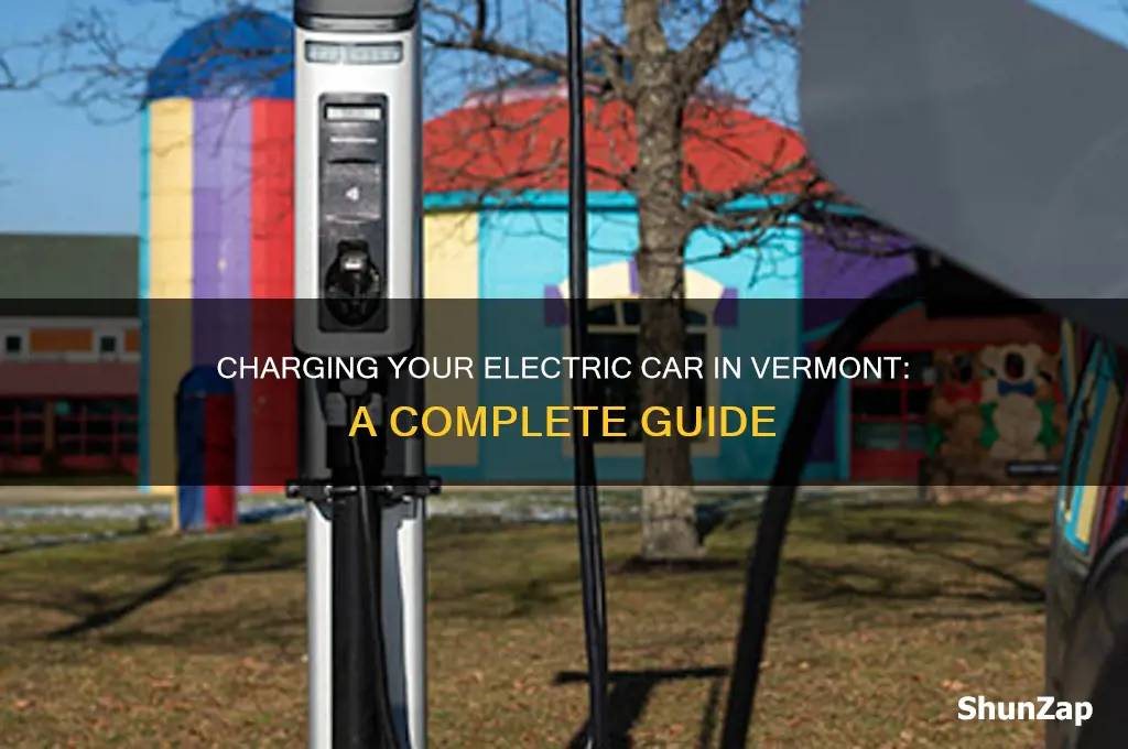 how to charge electric car vermont