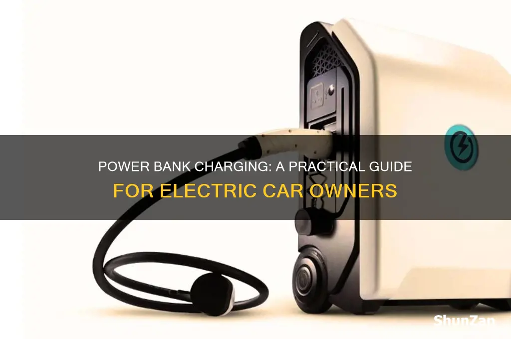 how to charge electric car with power bank