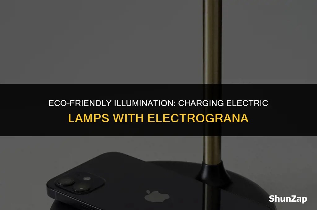 how to charge electric lamps using electrograna