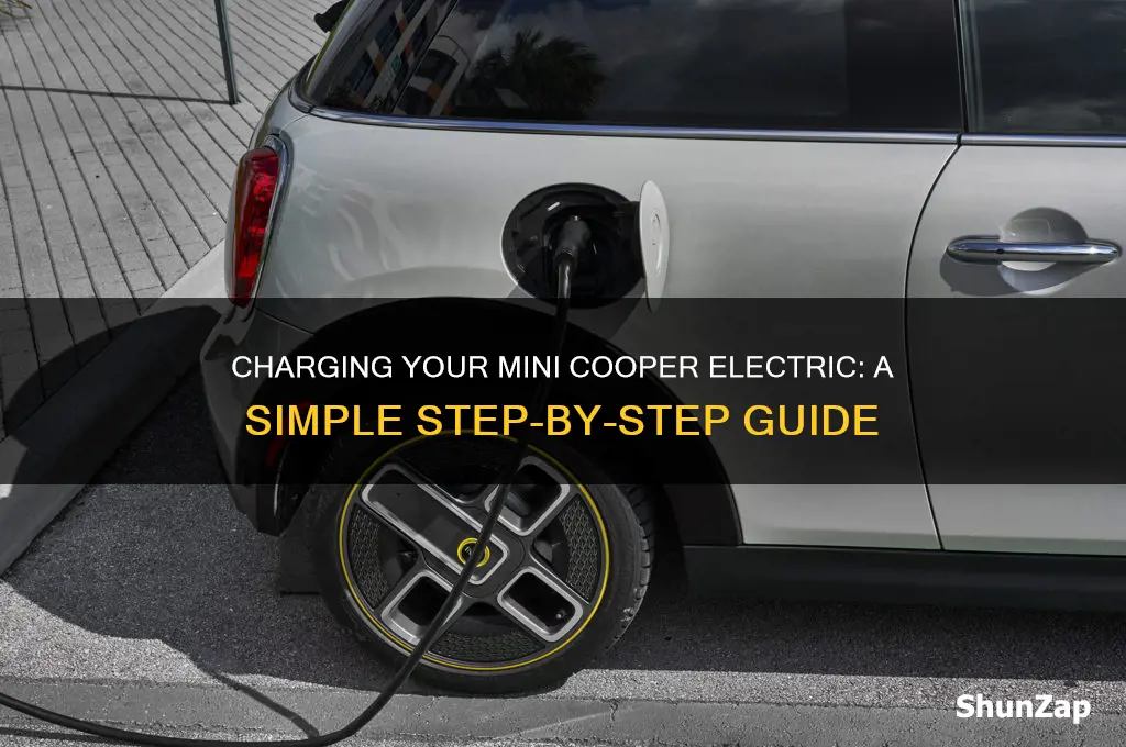 how to charge mini cooper electric car