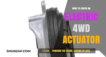 Examining Your 4WD Actuator: A Step-by-Step Guide