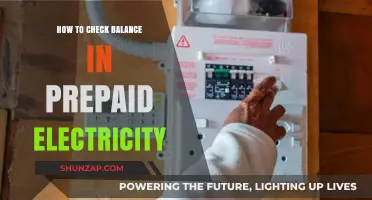 Checking Your Prepaid Electricity Balance: A Quick Guide