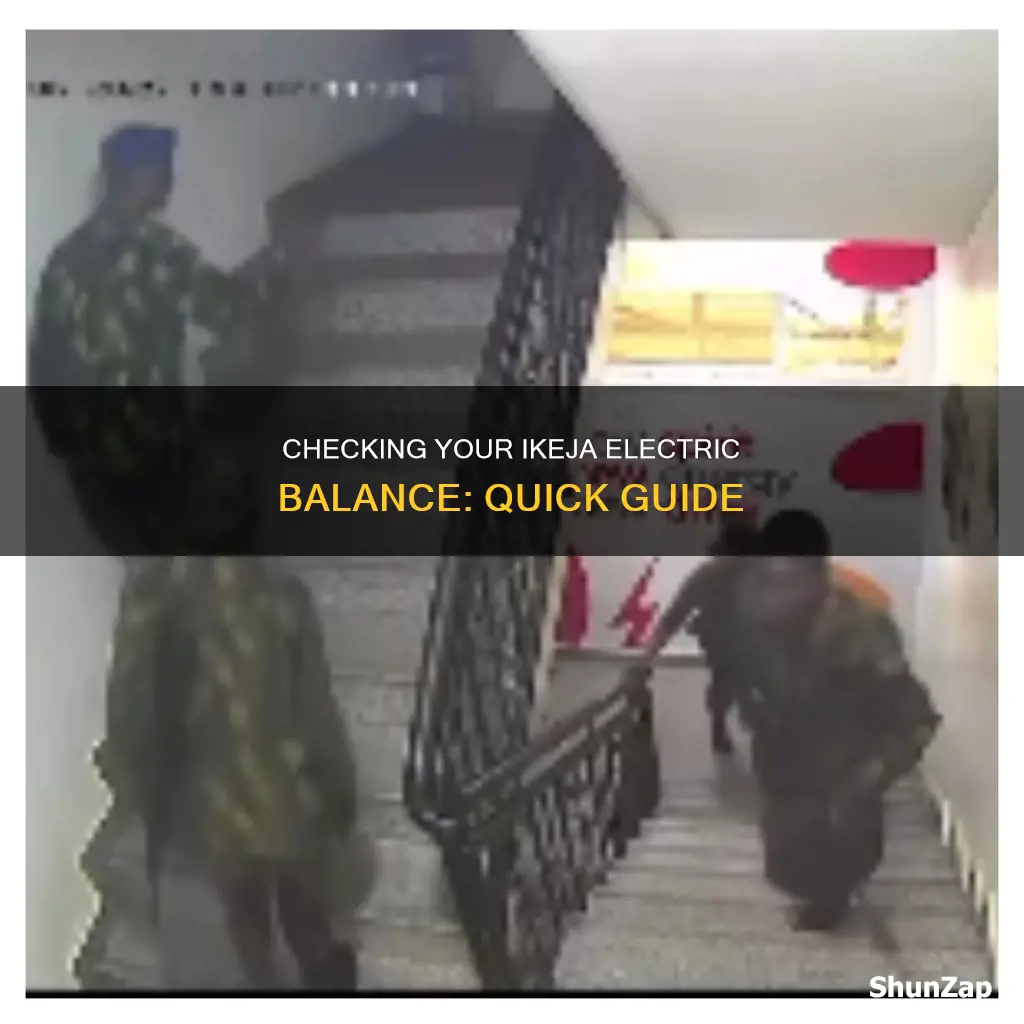 how to check balance on ikeja electric