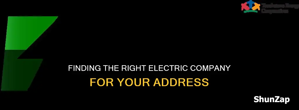 how to check electric company for your address
