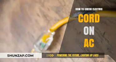 AC Electric Cord: A Simple Safety Check