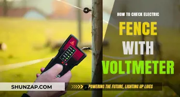 Testing Electric Fences: Using a Voltmeter Safely