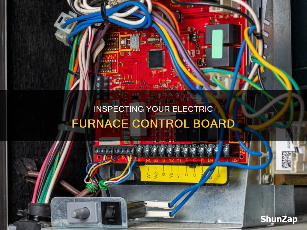 how to check electric furnace control board