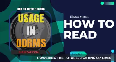 Monitoring Energy Usage in Dorms