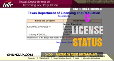 Electrical C License Status: Quick Verification Guide