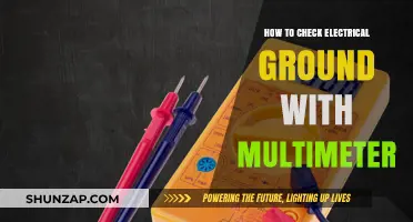 Finding a Ground Fault with a Multimeter