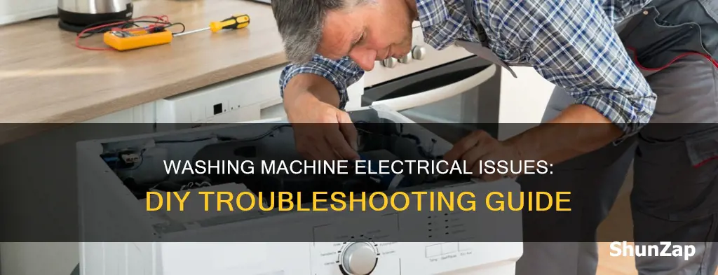 how to check electrical on washing machine