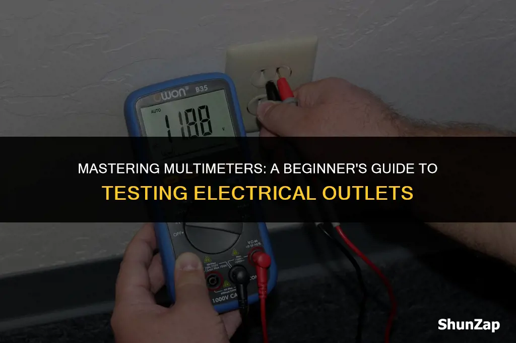 how to check electrical outlet using multimeter