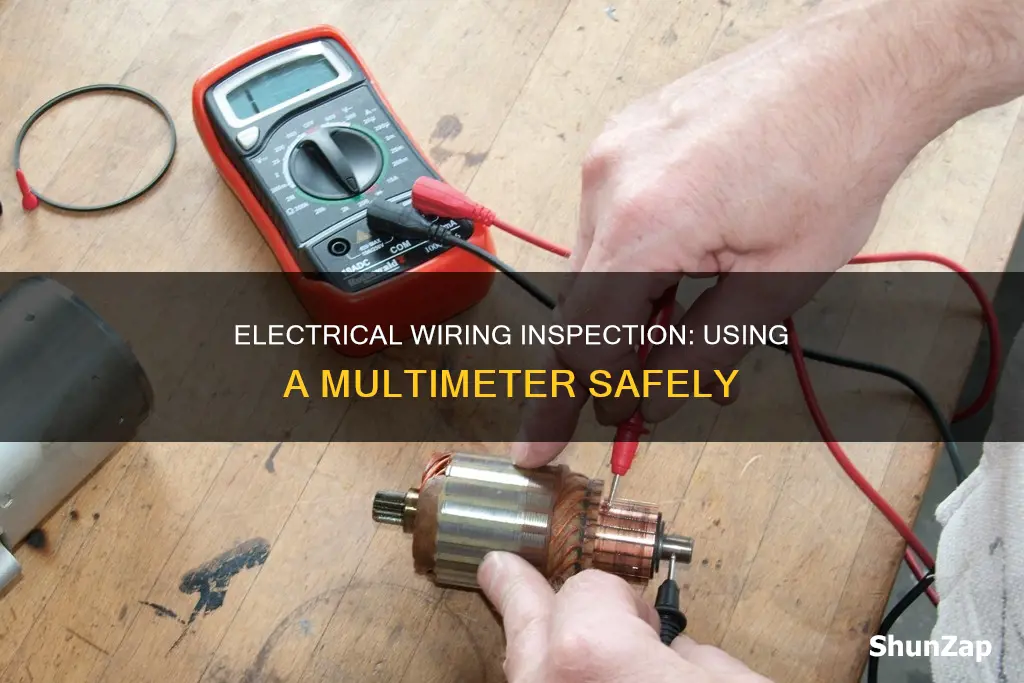 how to check electrical wiring with multimeter