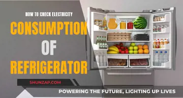 Monitoring Your Fridge: A Step-by-Step Guide to Checking Electricity Consumption