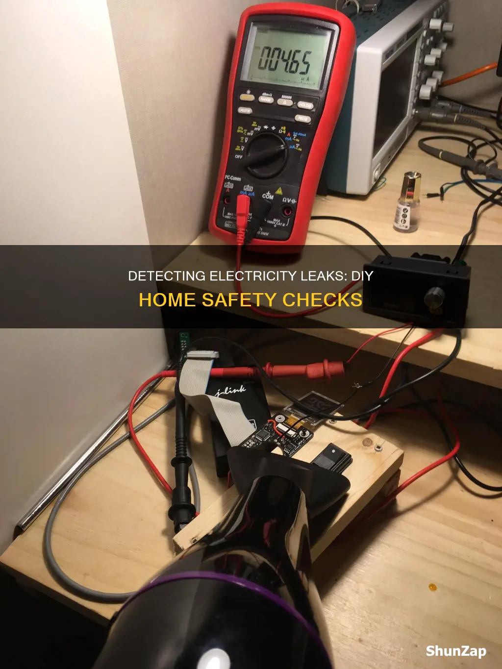how to check electricity leakage at home