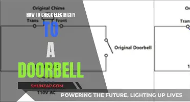 Troubleshooting a Doorbell: Testing the Electricity