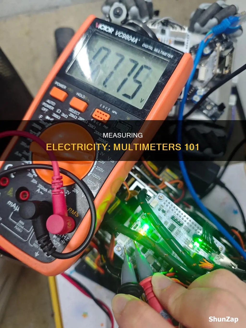 how to check electricity with a multimeter
