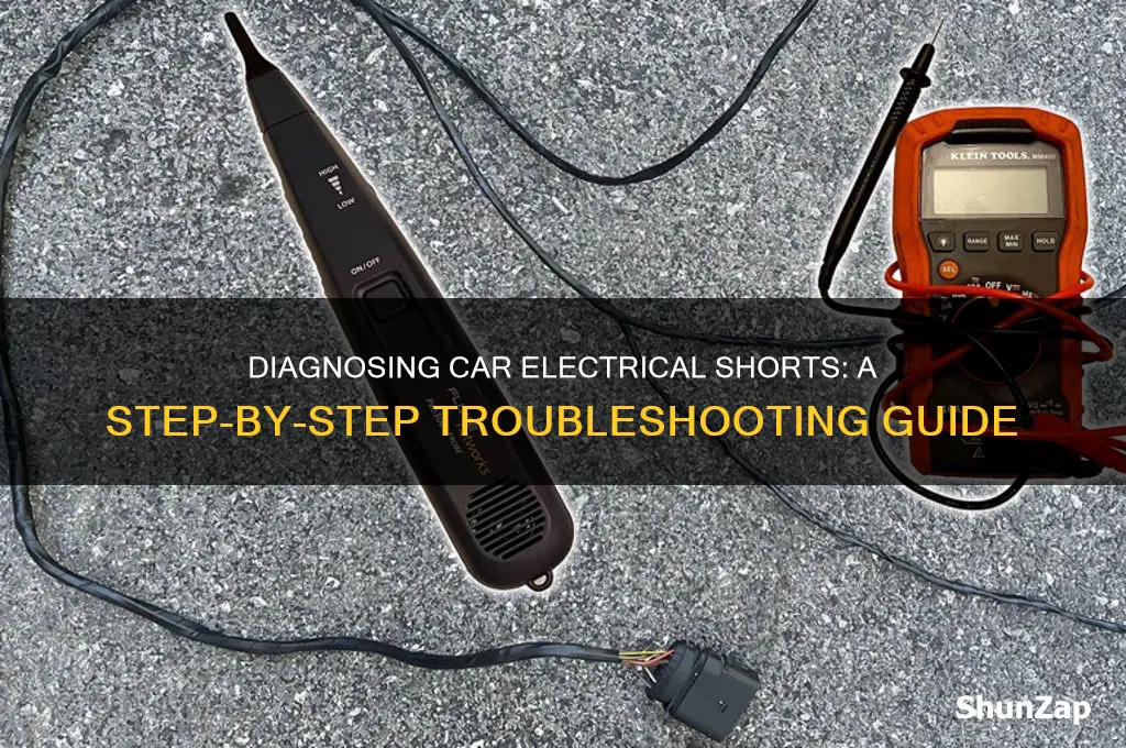 how to check for a electrical short on a car