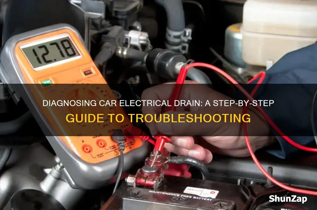 how to check for an electrical drain on a car