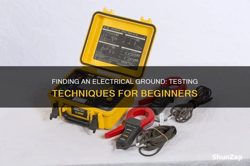 how to check for an electrical ground