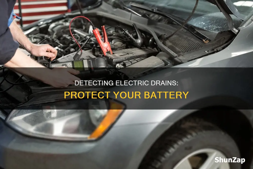 how to check for electric draining battery