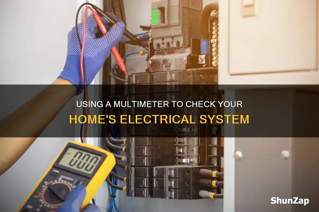 how to check house electrical with multimeter