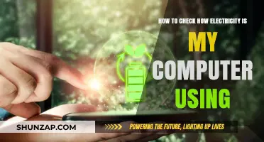 Monitoring Your Computer's Electricity Usage: A Simple Guide