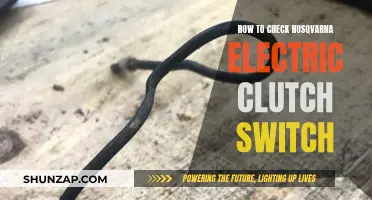 Inspecting Husqvarna's Electric Clutch Switch: A Step-by-Step Guide